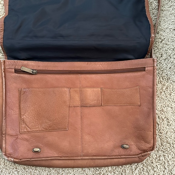 Leather Messenger Bag - Picture 7 of 10